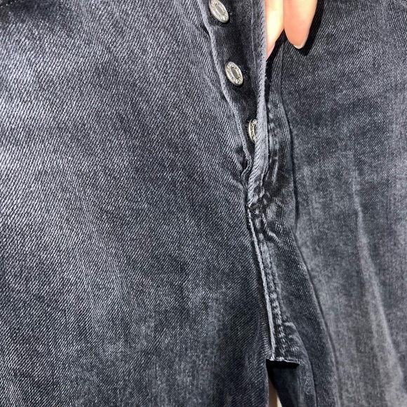 AGOLDE BLACK 90S jeans size 23 - Picture 4 of 15